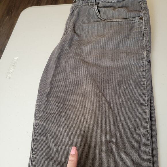 Patagonia Corduroy Pants Men 34x32 Gray Organic Cotton Straight Leg Casual Retro - Picture 5 of 11